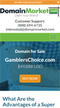 Mobile Screenshot of gamblerschoice.com